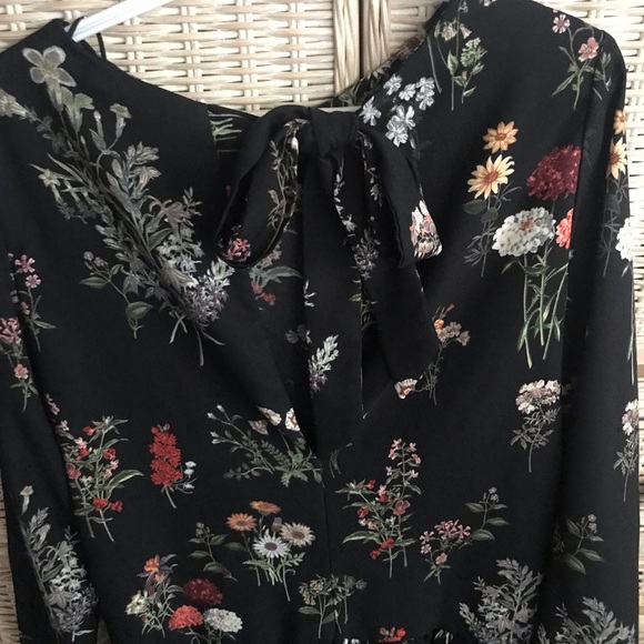 ZARA Trafaluc Collection~ Botanical Jumpsuit - Picture 7 of 7